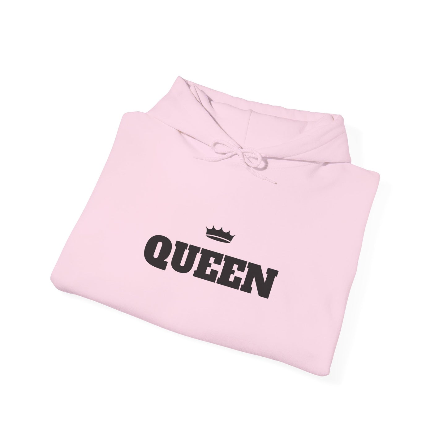 QUEEN Hooded Sweatshirt - Cozy Unisex Heavy Blend