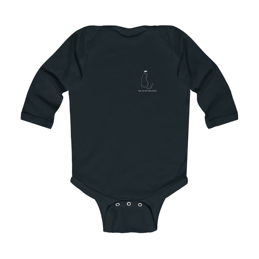 THE SILENT OBSERVER Infant Long Sleeve Bodysuit
