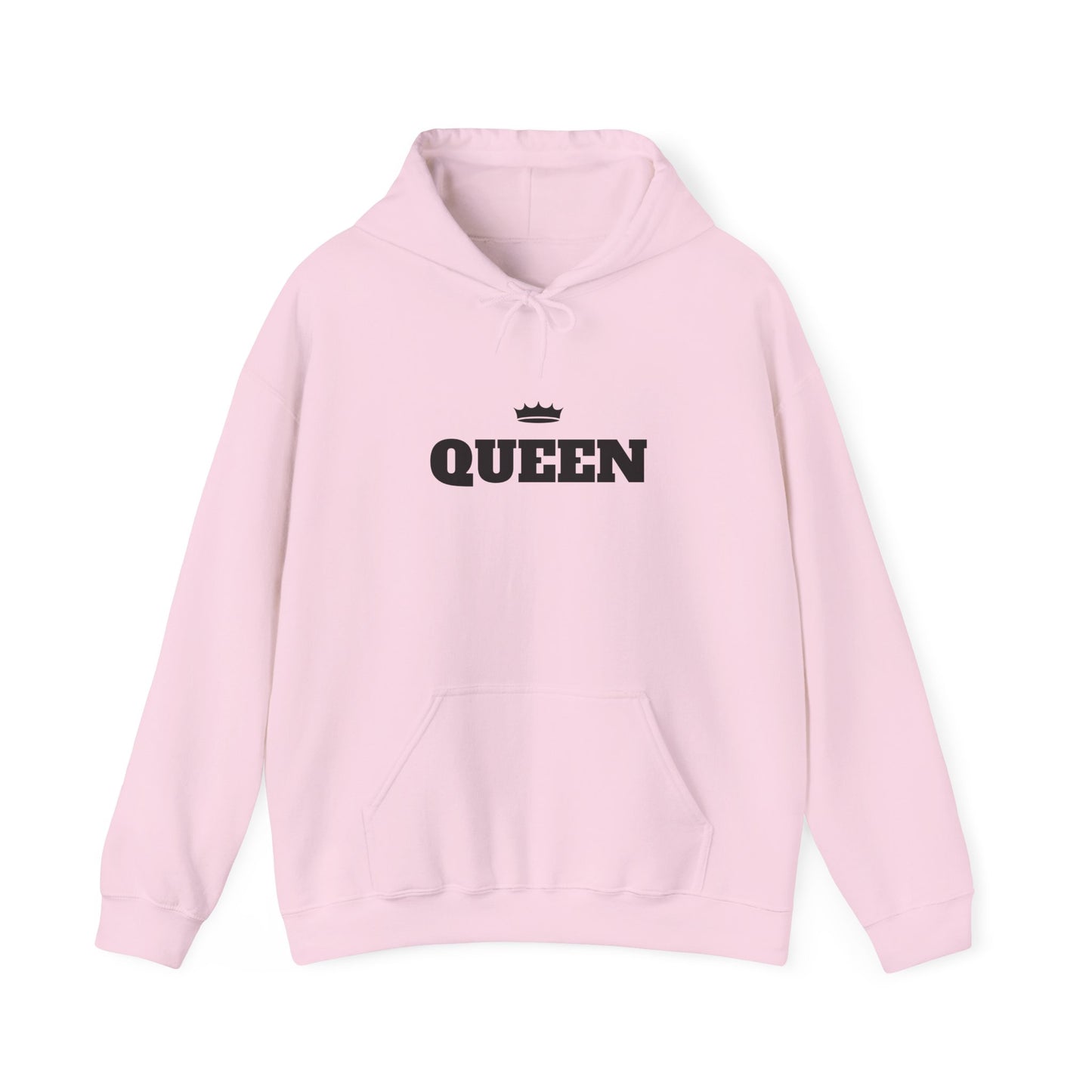 QUEEN Hooded Sweatshirt - Cozy Unisex Heavy Blend