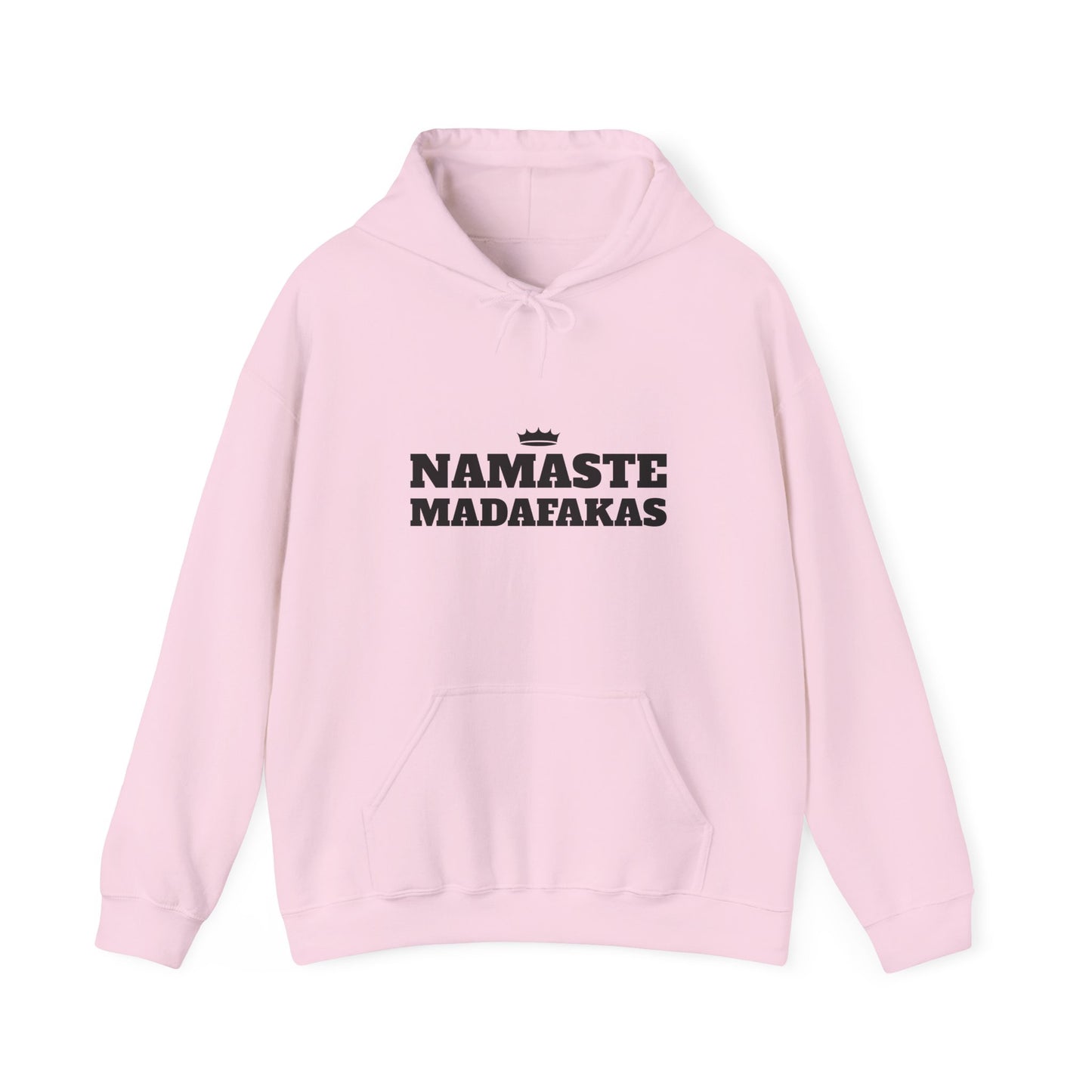 Namaste Madafakas Hoodie - Unisex Heavy Blend Sweatshirt for Chill Vibes