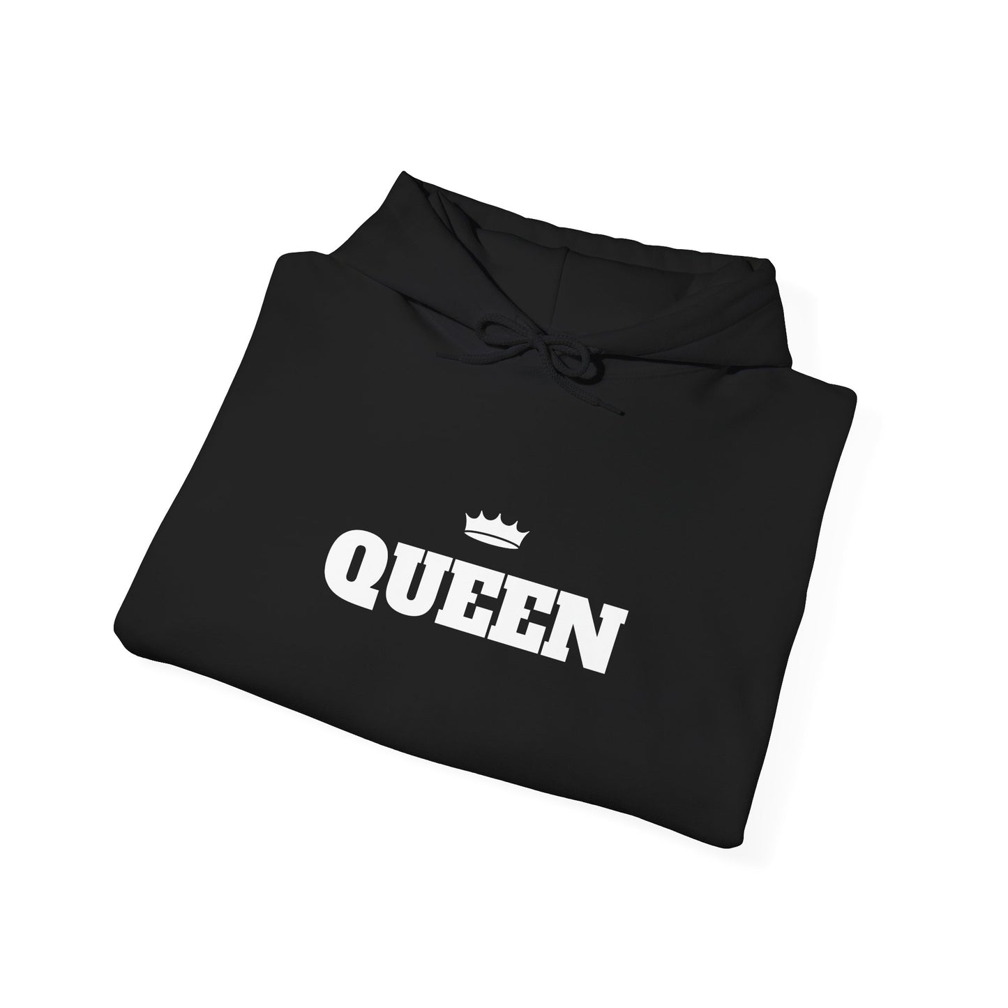 QUEEN Hooded Sweatshirt - Cozy Unisex Heavy Blend