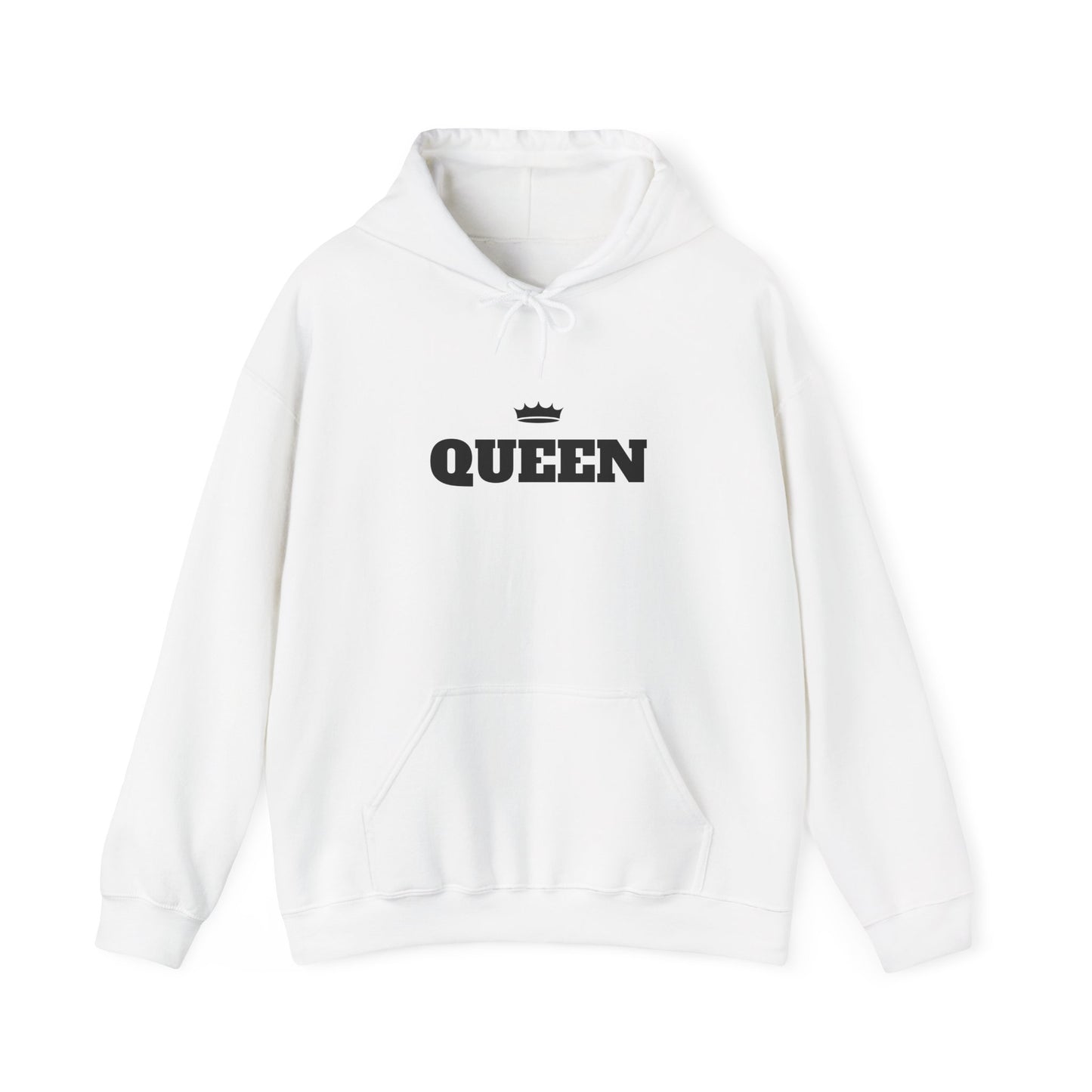 QUEEN Hooded Sweatshirt - Cozy Unisex Heavy Blend