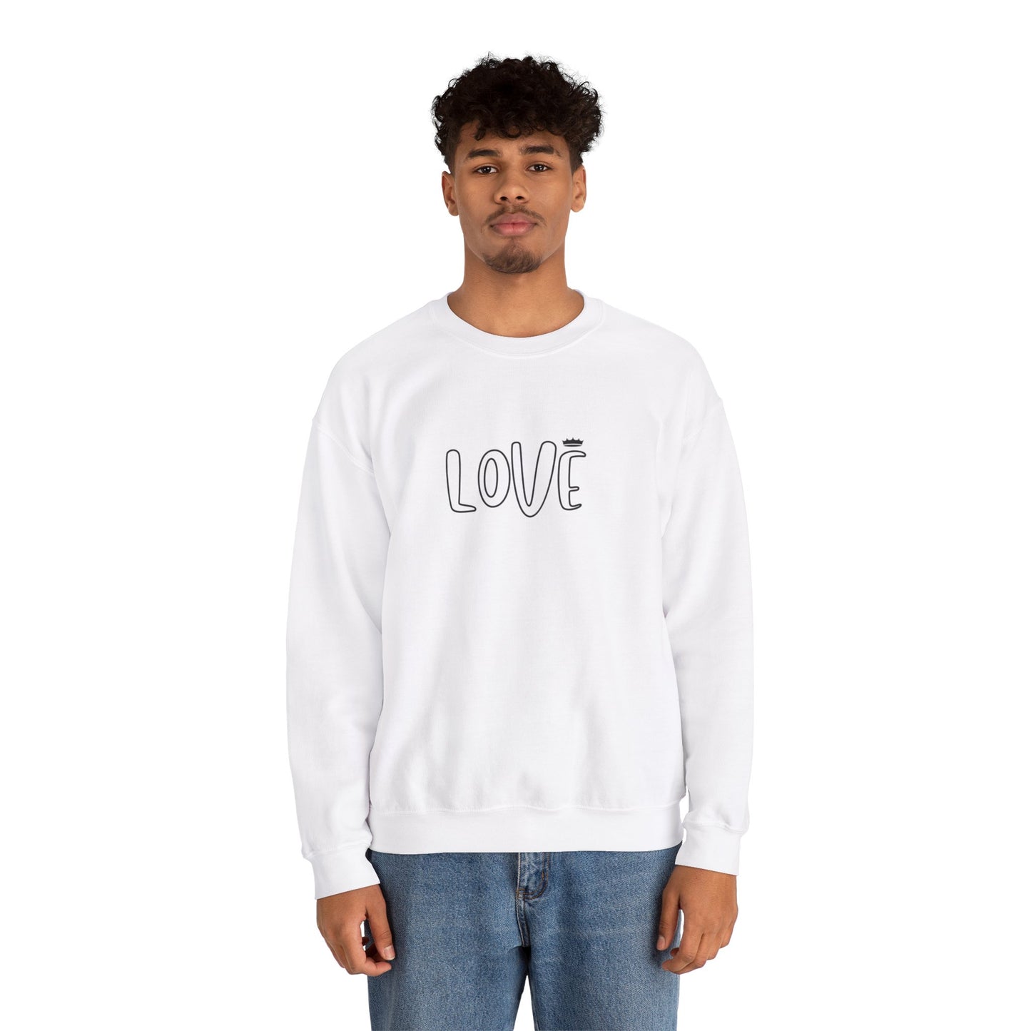 LOVE Unisex Heavy Blend™ Crewneck Sweatshirt