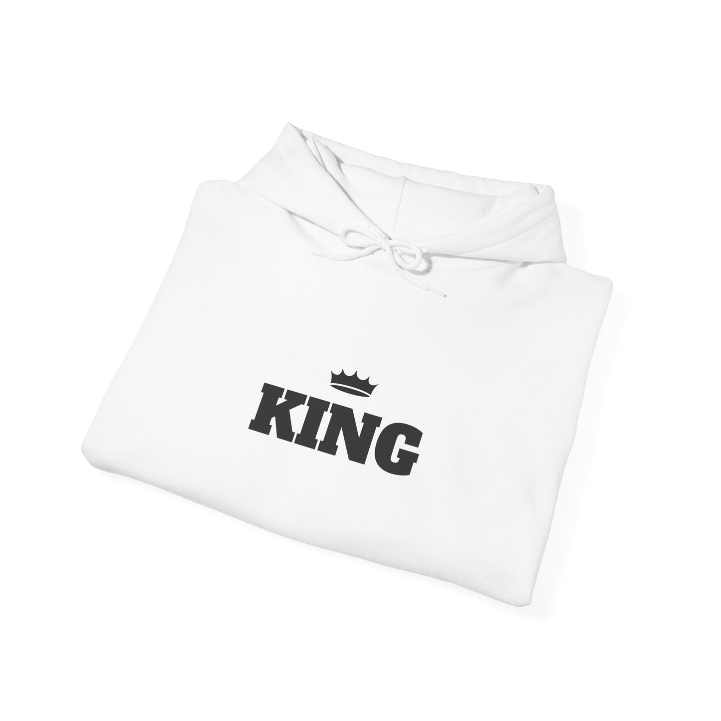 KING Crown Hooded Sweatshirt - Unisex Heavy Blend™