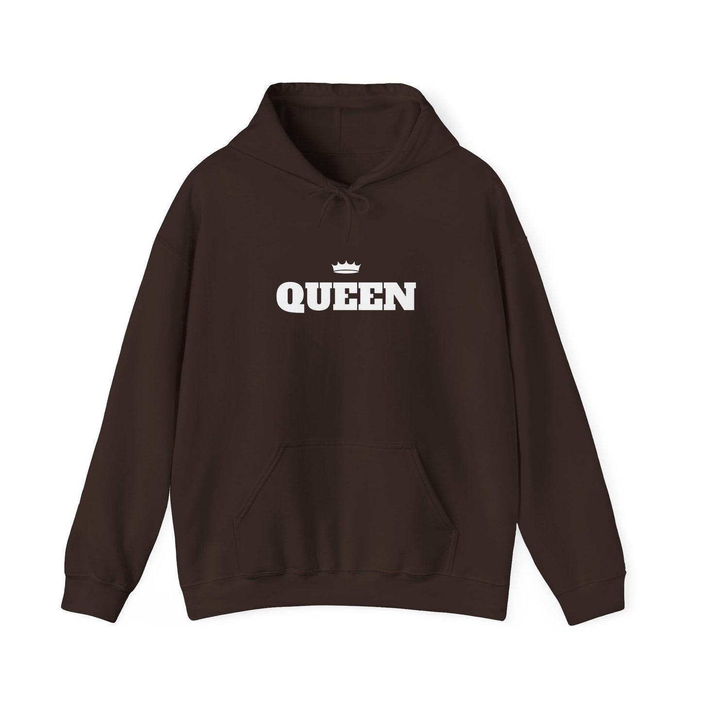 QUEEN Hooded Sweatshirt - Cozy Unisex Heavy Blend