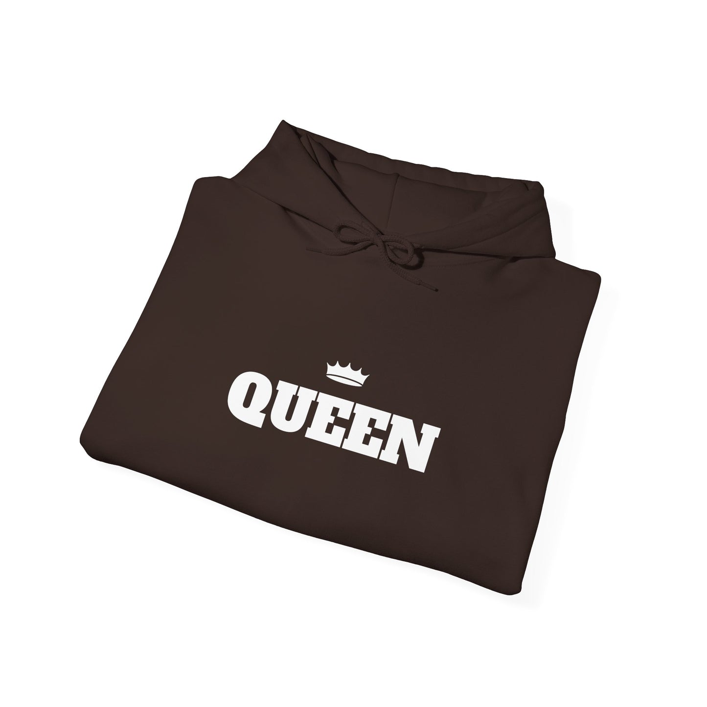 QUEEN Hooded Sweatshirt - Cozy Unisex Heavy Blend