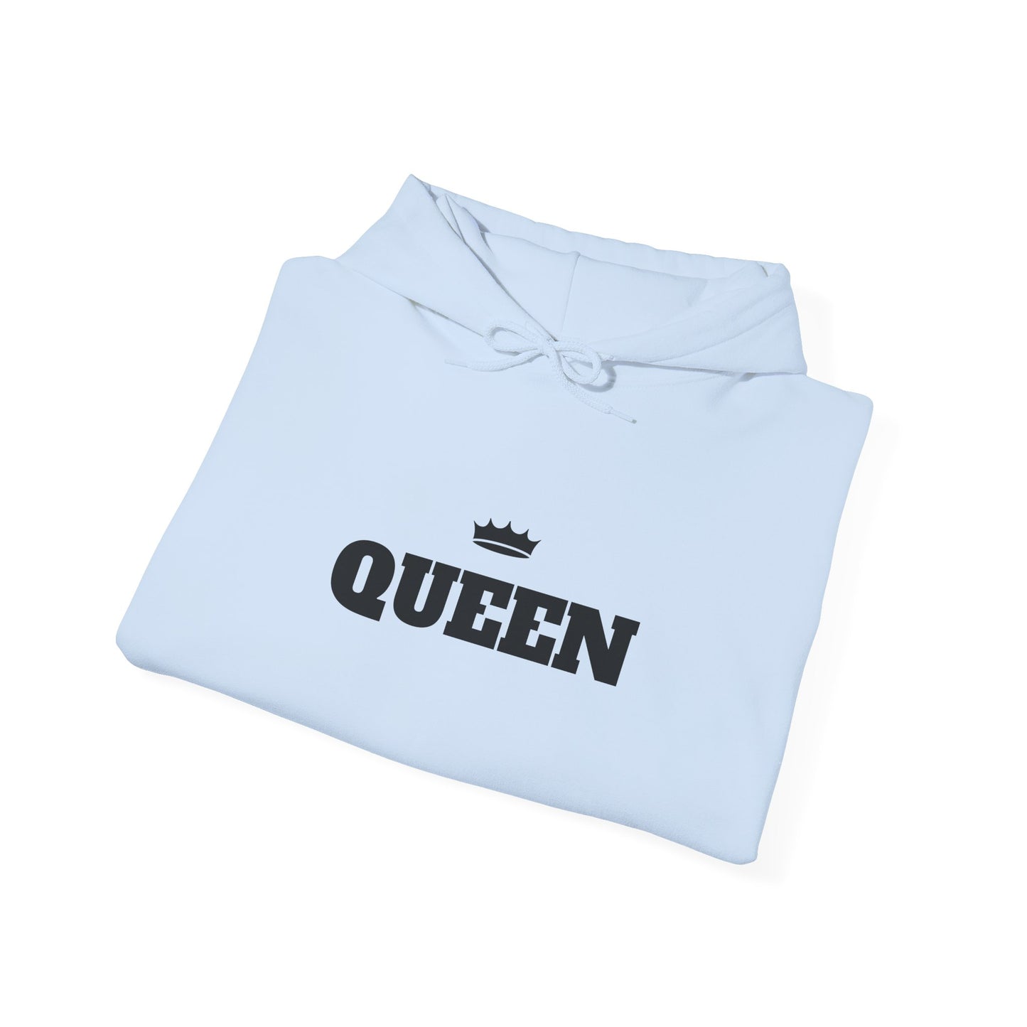 QUEEN Hooded Sweatshirt - Cozy Unisex Heavy Blend
