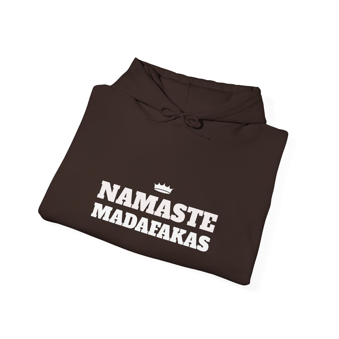 Namaste Madafakas Hoodie - Unisex Heavy Blend Sweatshirt for Chill Vibes