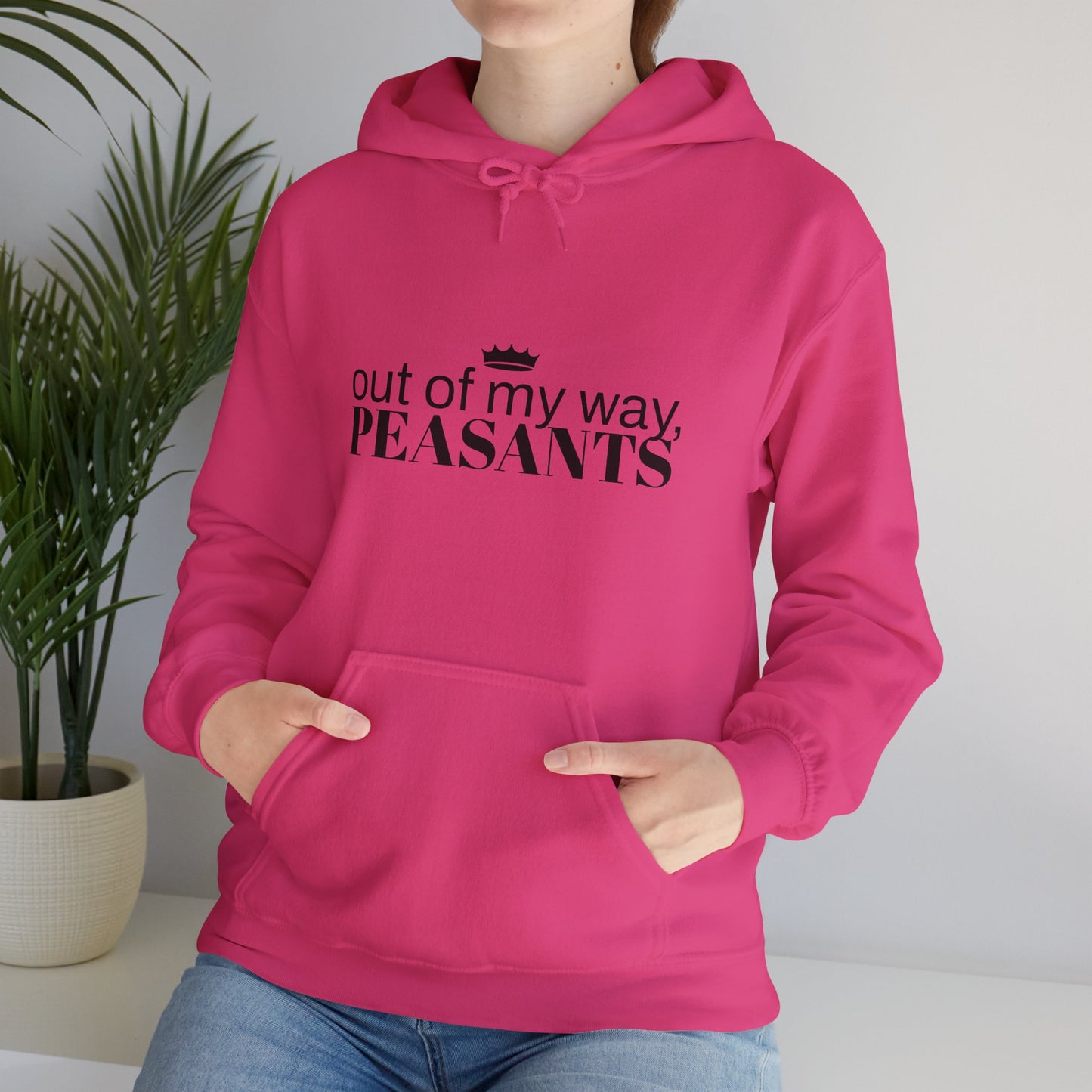 OUT OF MY WAY, PEASANTS Unisex Heavy Blend™ Hooded Sweatshirt