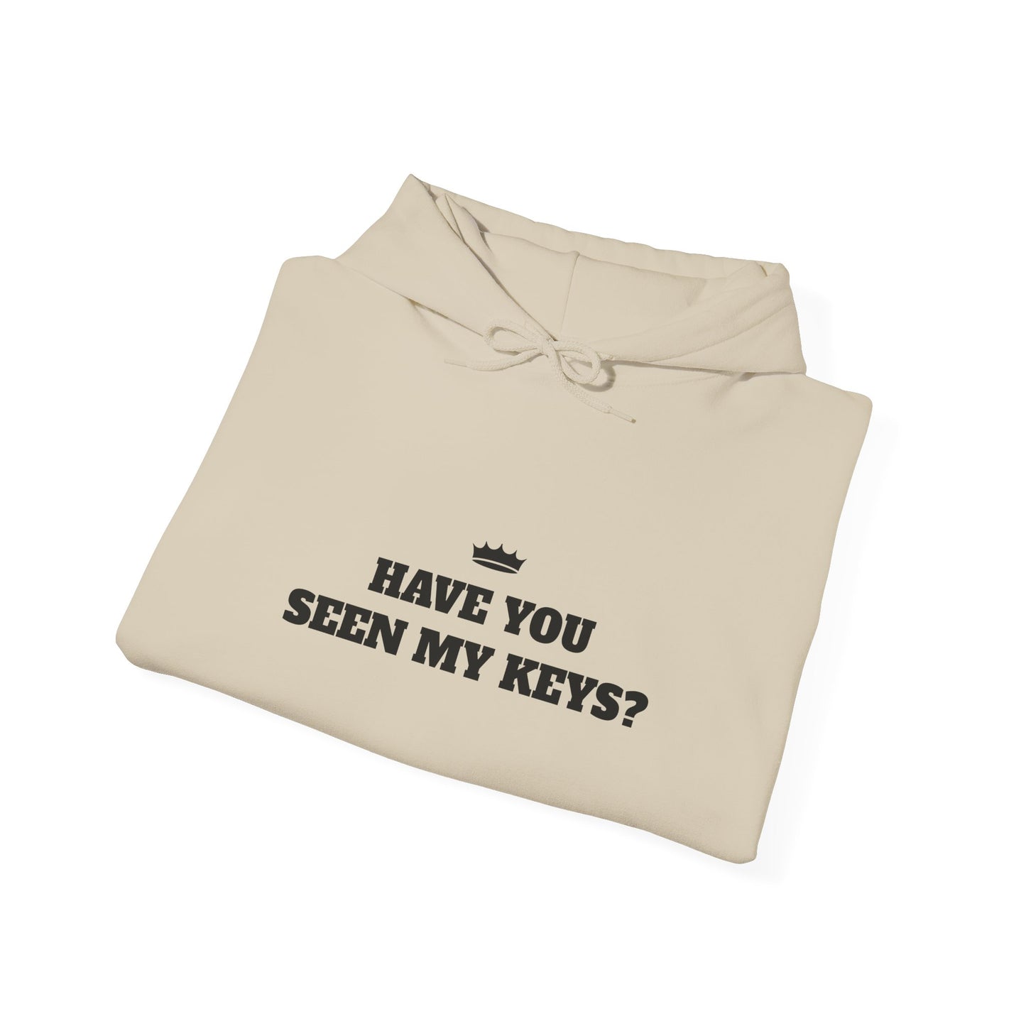 HAVE YOU SEEN MY KEYS? Unisex Hooded Sweatshirt - Cozy & Fun for Everyday Use