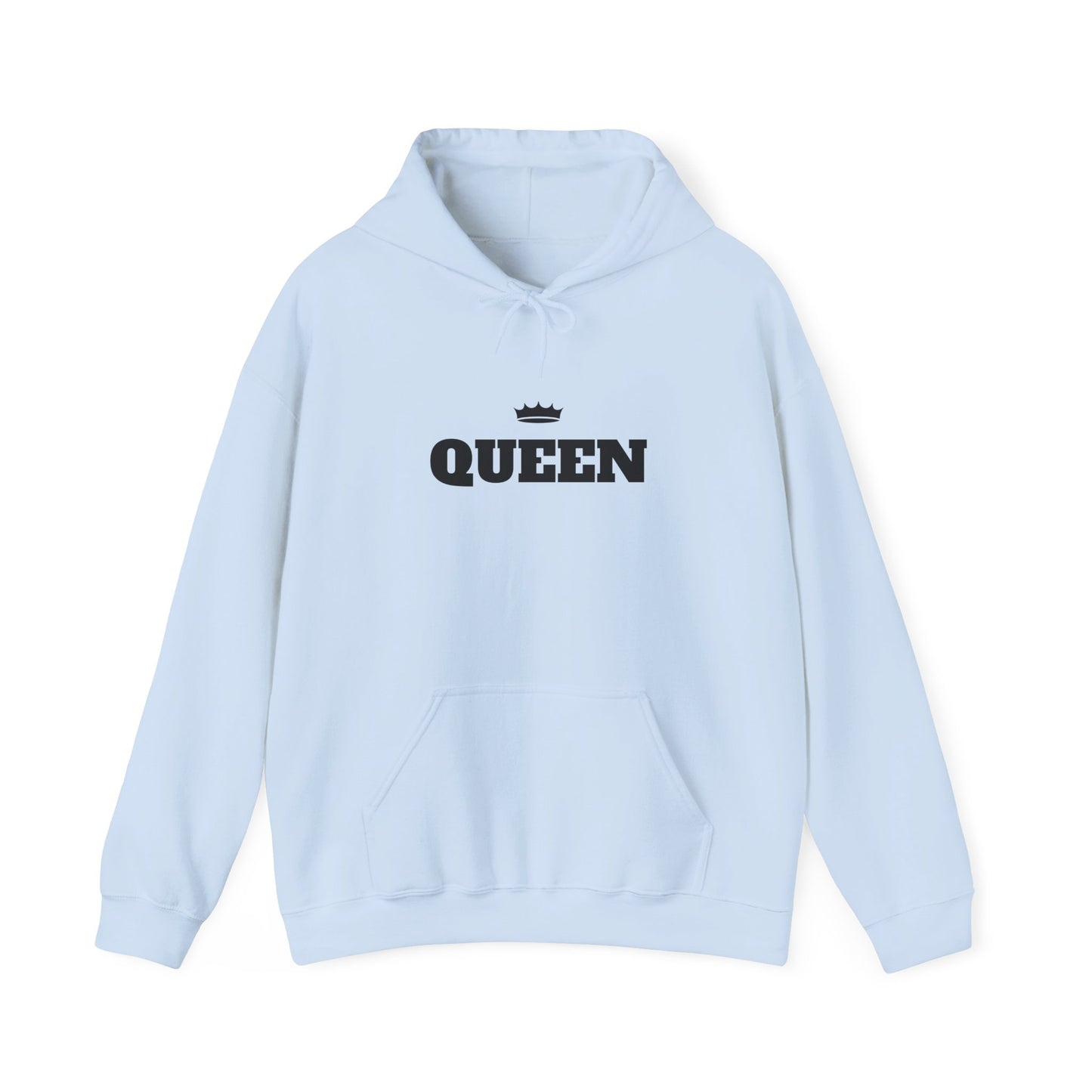 QUEEN Hooded Sweatshirt - Cozy Unisex Heavy Blend