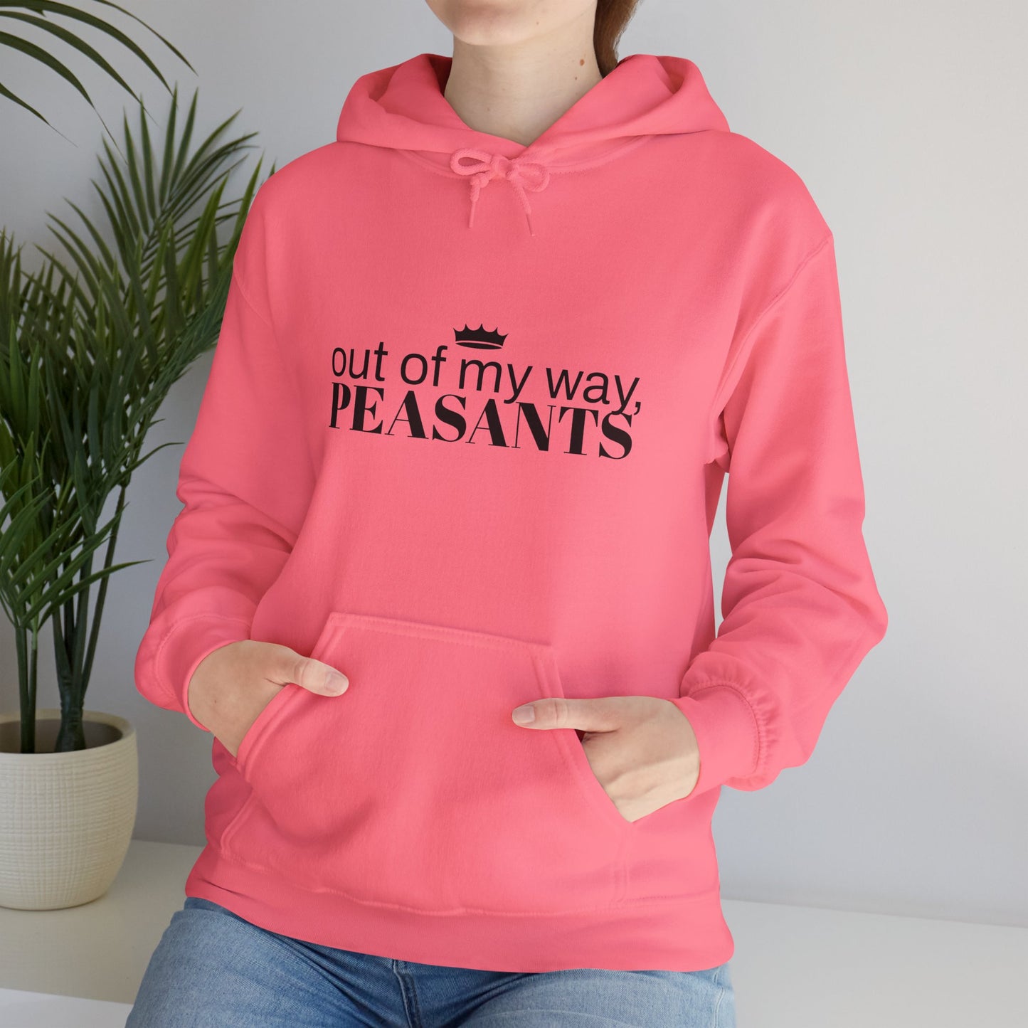 OUT OF MY WAY, PEASANTS Unisex Heavy Blend™ Hooded Sweatshirt