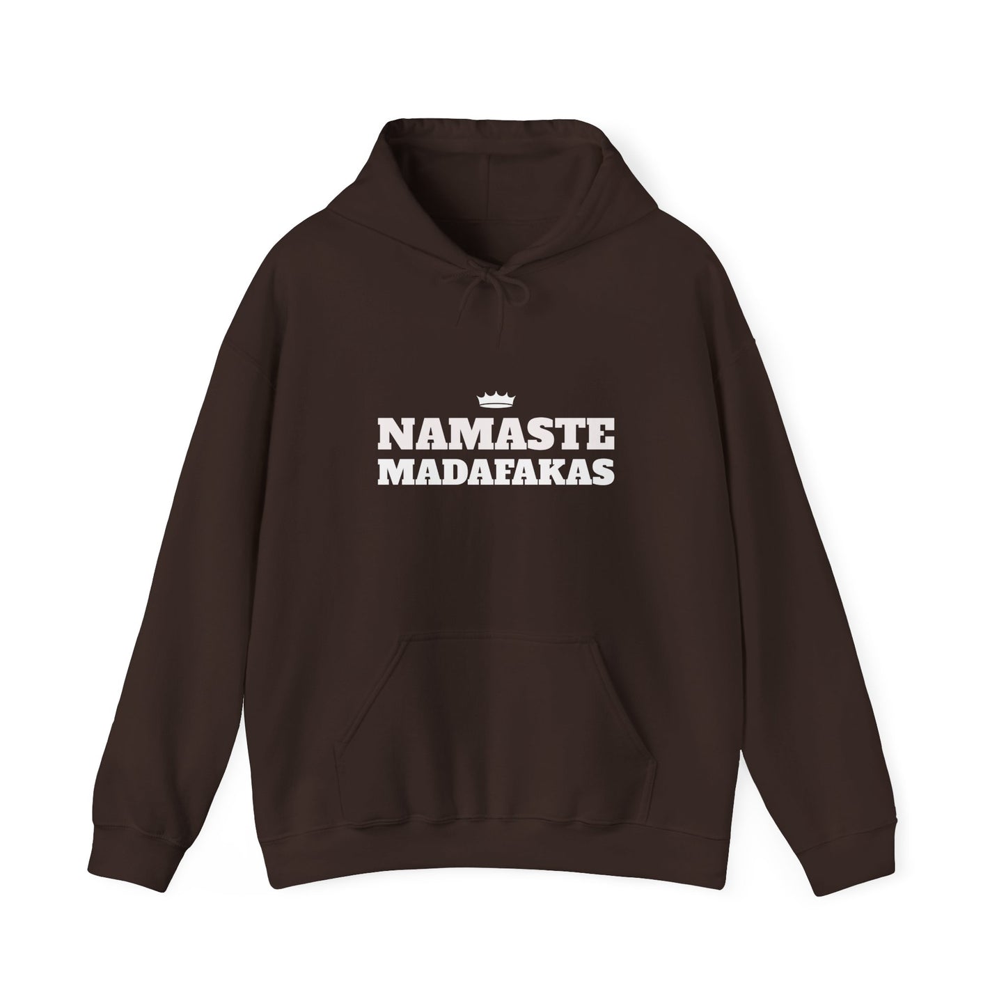 Namaste Madafakas Hoodie - Unisex Heavy Blend Sweatshirt for Chill Vibes